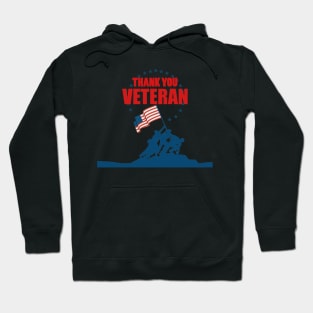 Veteran day holiday gift father grandpa freedom Hoodie